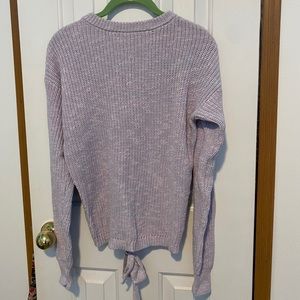 Boutique Tie Back Sweater